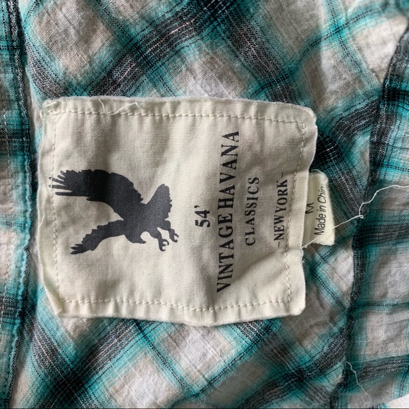 Vintage Havana Cotton Ombré Button Up - Picture 6 of 7